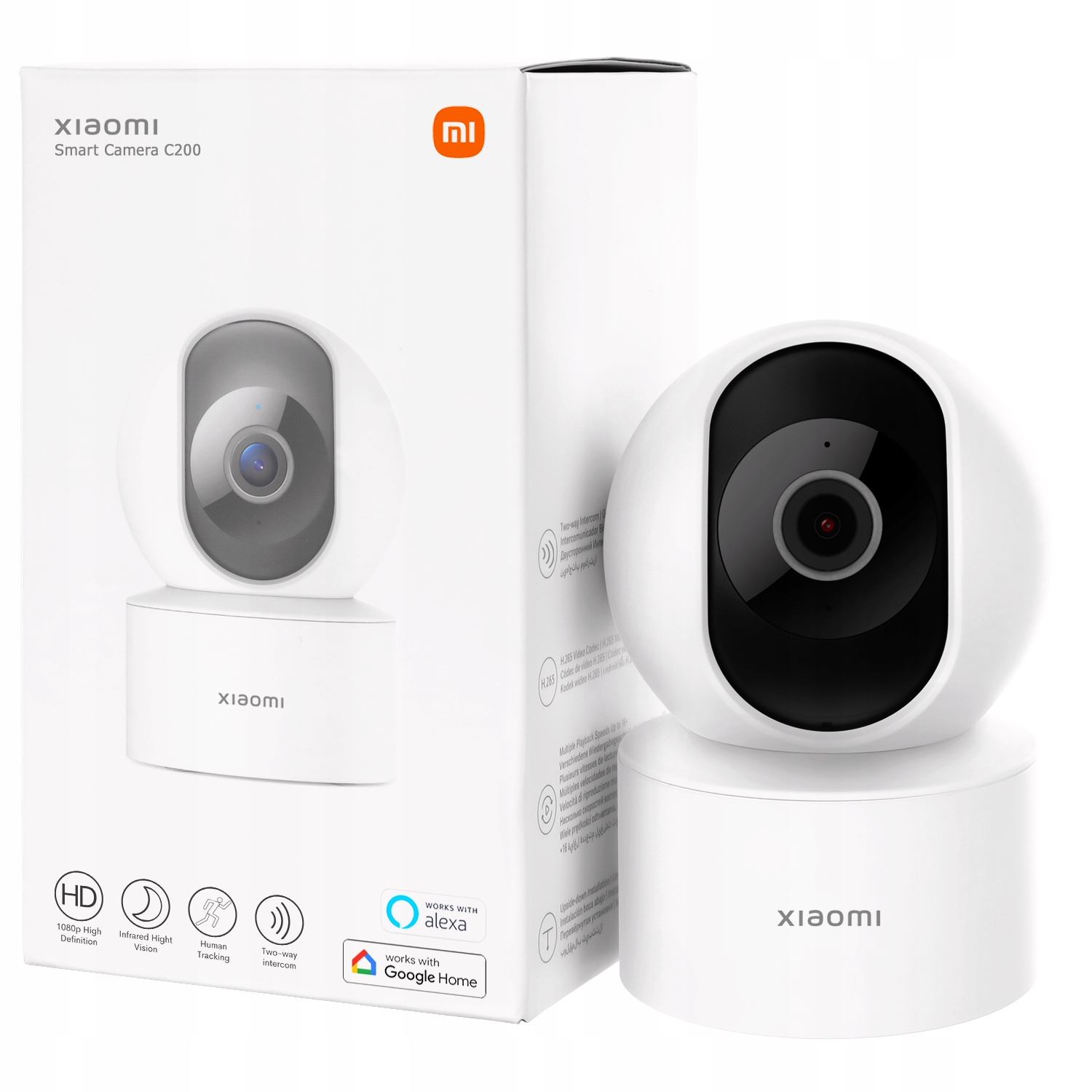 XIAOMI KAMERA IP 360° MI SMART C200 1080p FULL HD EAN (GTIN) 6919451361407