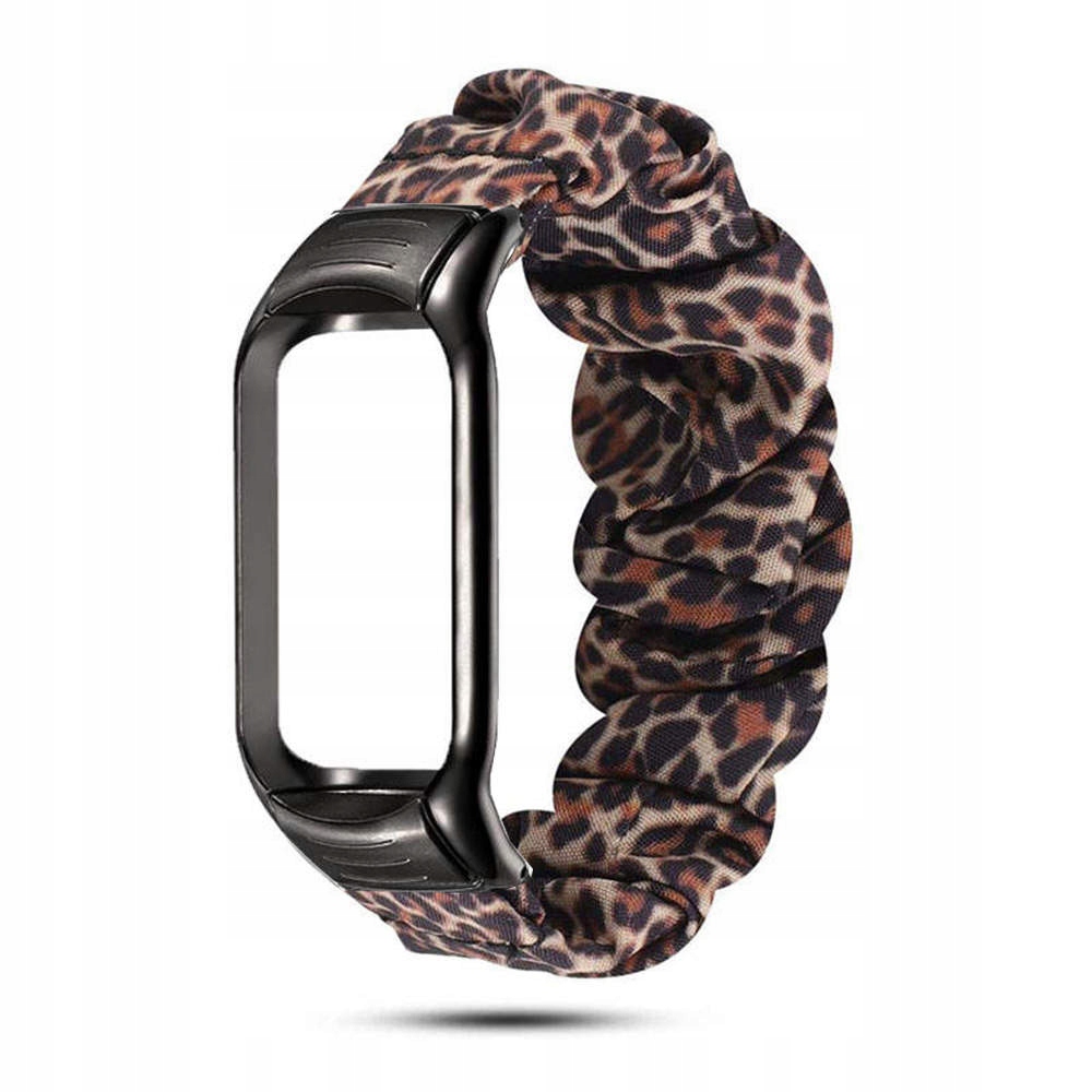 

Opaska Pasek Xiaomi MI Band 3/4 Scrunchie Panterka