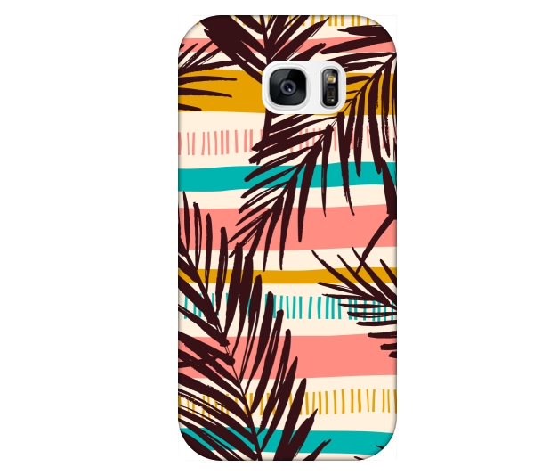 

Etui pokrowiec Samsung Galaxy S7 G930 Liscie tropi