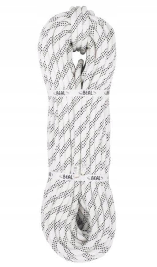 Polostatická šňůra Beal Contract 10,5 mm x 100 m bílá