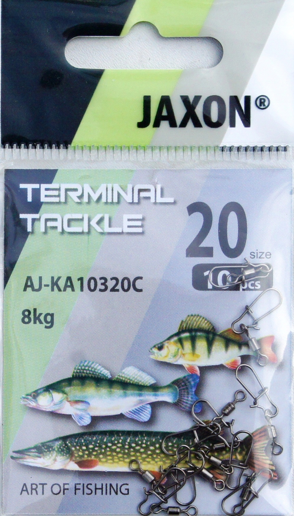 

Agrafka z krętlikiem strong paczka10 szt -20 Jaxon