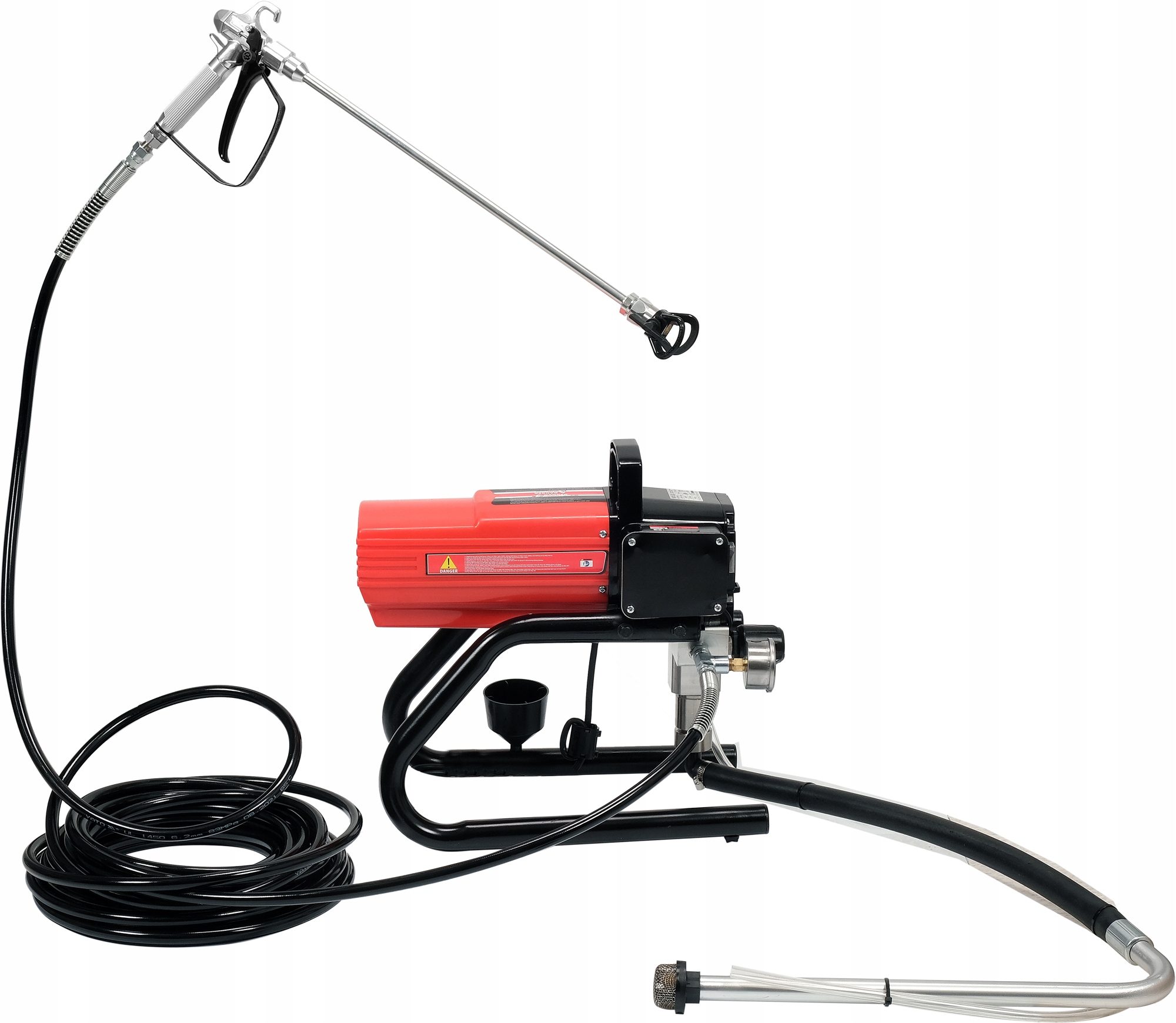 AGREGAT MALARSKI HYDRODYNAMICZNY DŁUGI WĄŻ 15m Model YT-82562