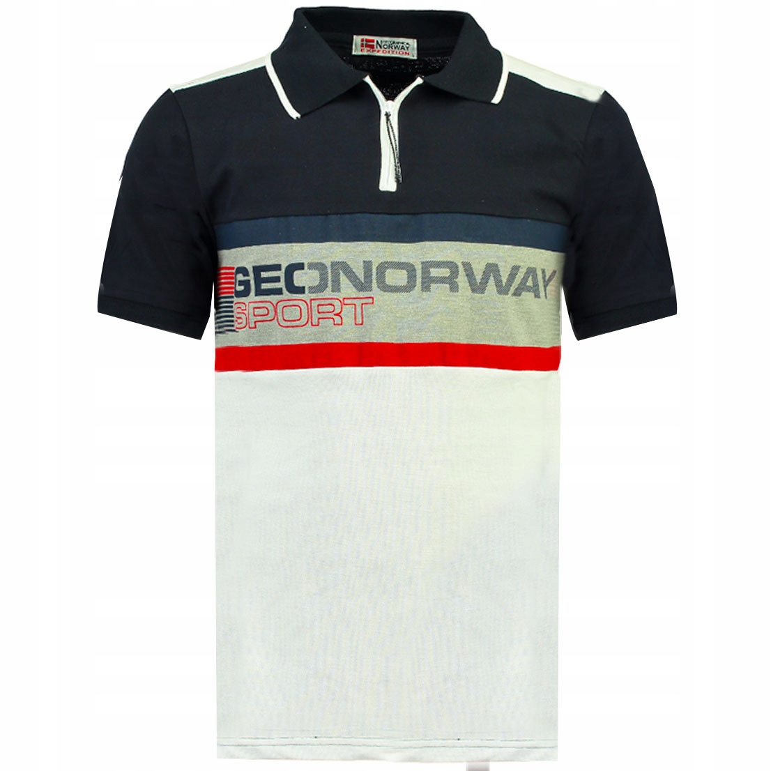 Geographical Norway polokošile pánská Kolonel Ss Men 100 L tmavě modrá