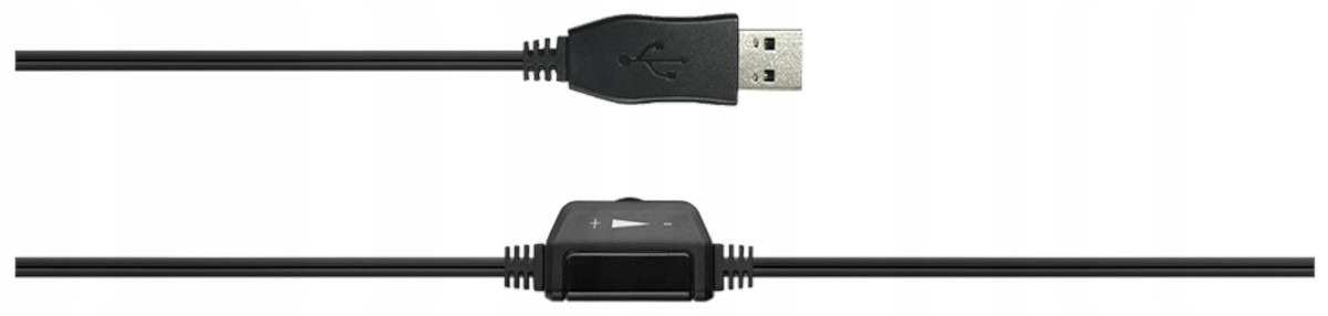 CANYON Zestaw słuchawkowy СHSC-1 PC Mik 2m Czarny — 8