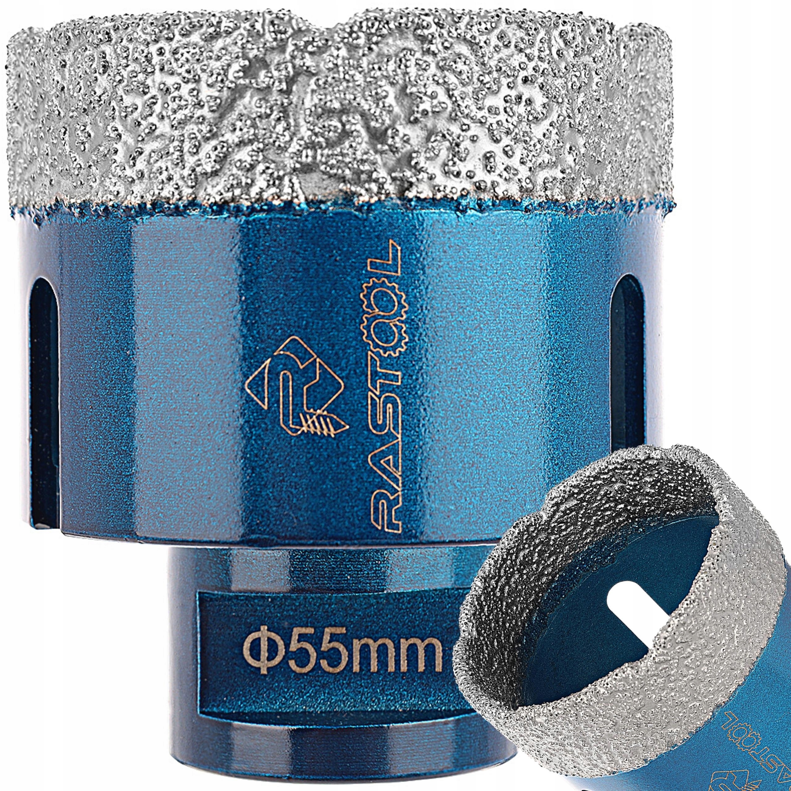 

Wiertło Diamentowe 55MM Koronka Otwornica M14 Gres