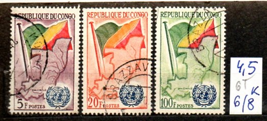 Kongo 6 T , nr 6/ 8 , komplet