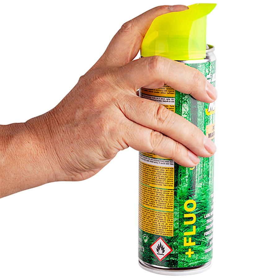 Farba do znakowania drzew różowa 500ml Ampere Marka Ampere