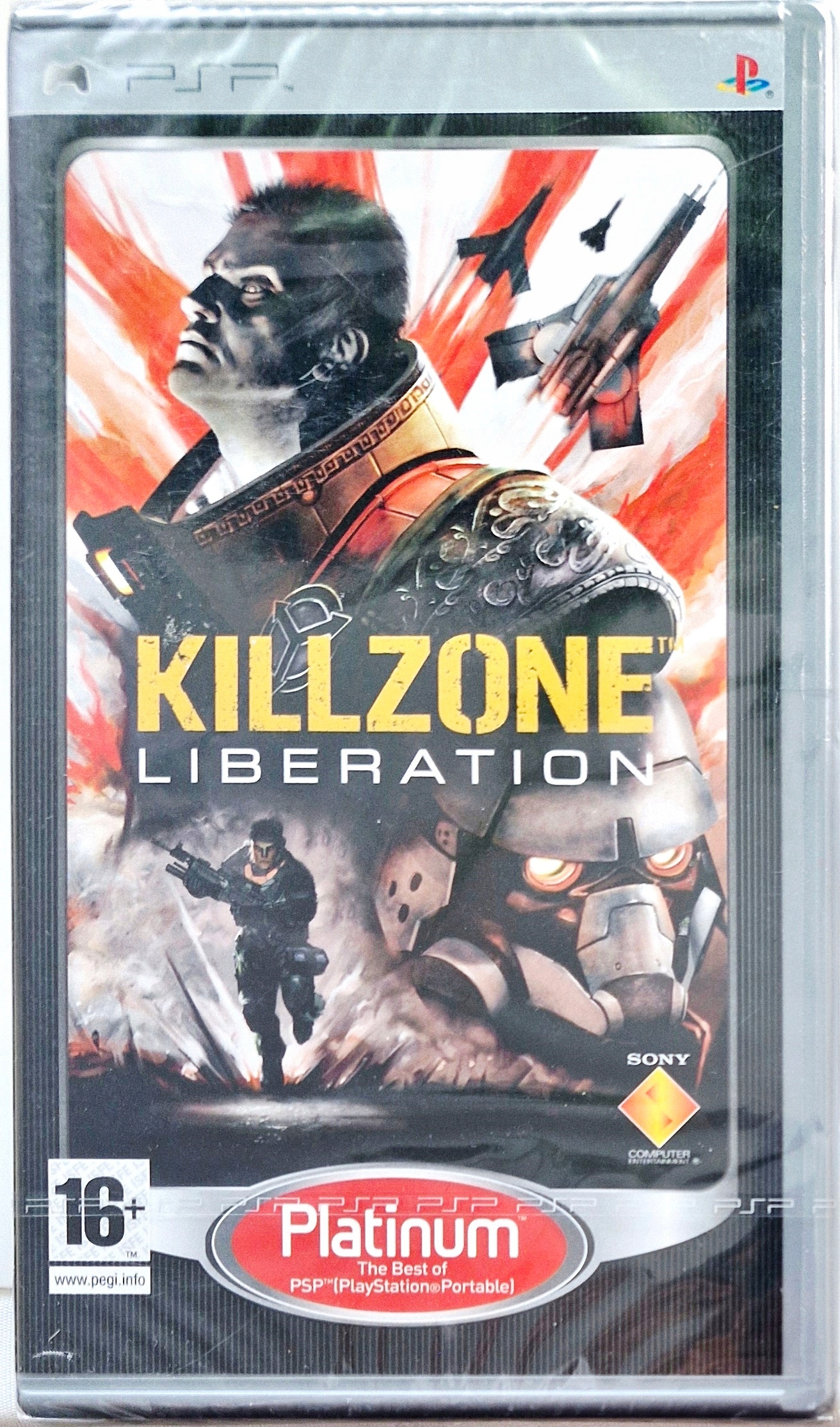 Killzone Liberation Platinum Folia Unikat Psp