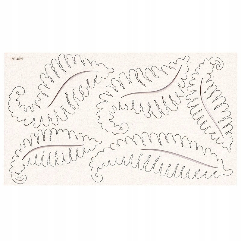 Fern leaves XL - Liście paproci XL