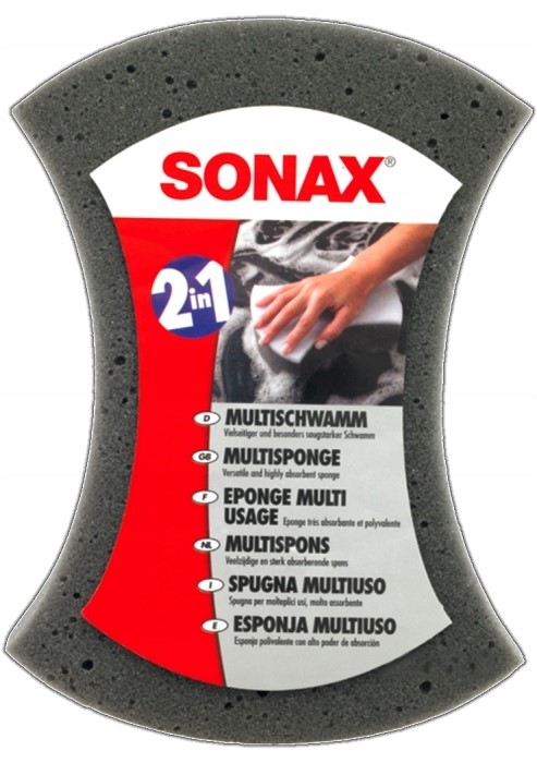 

Sonax Uniwersalna gąbka Dwustronna miękka/twarda