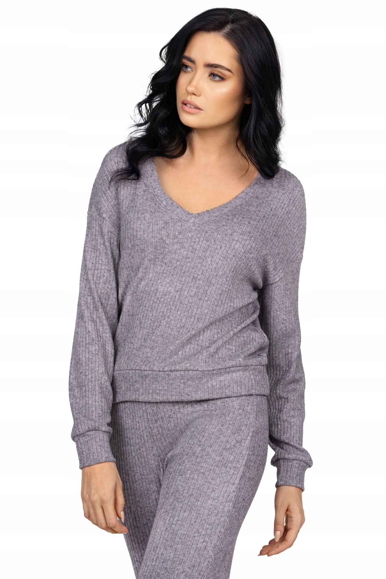 

Envie Sweter wiskoza Chloe V01 szary r. S
