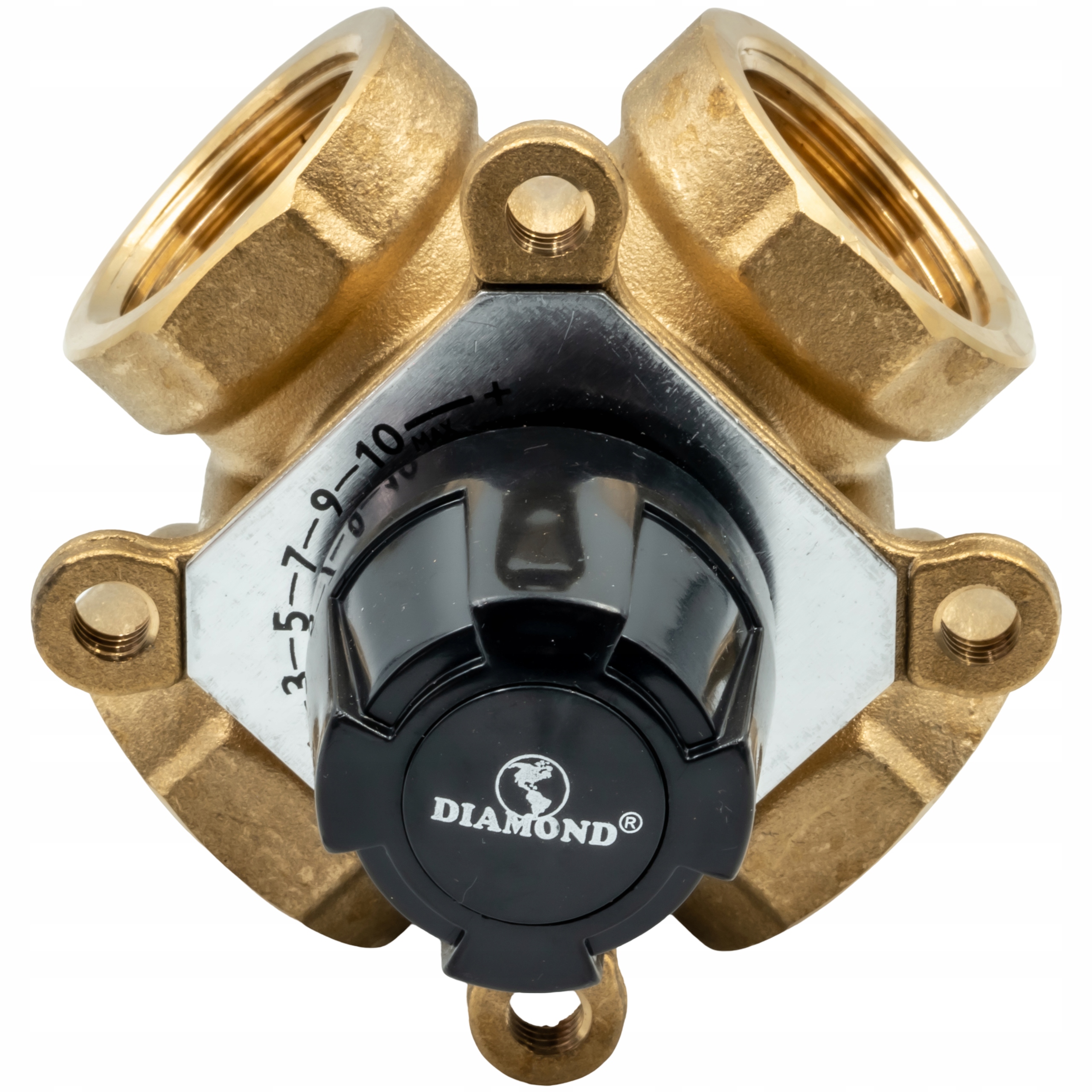 4-CESTNÝ Regulační Ventil Směšovací Regulační Směšovač 1 1/4 Palce