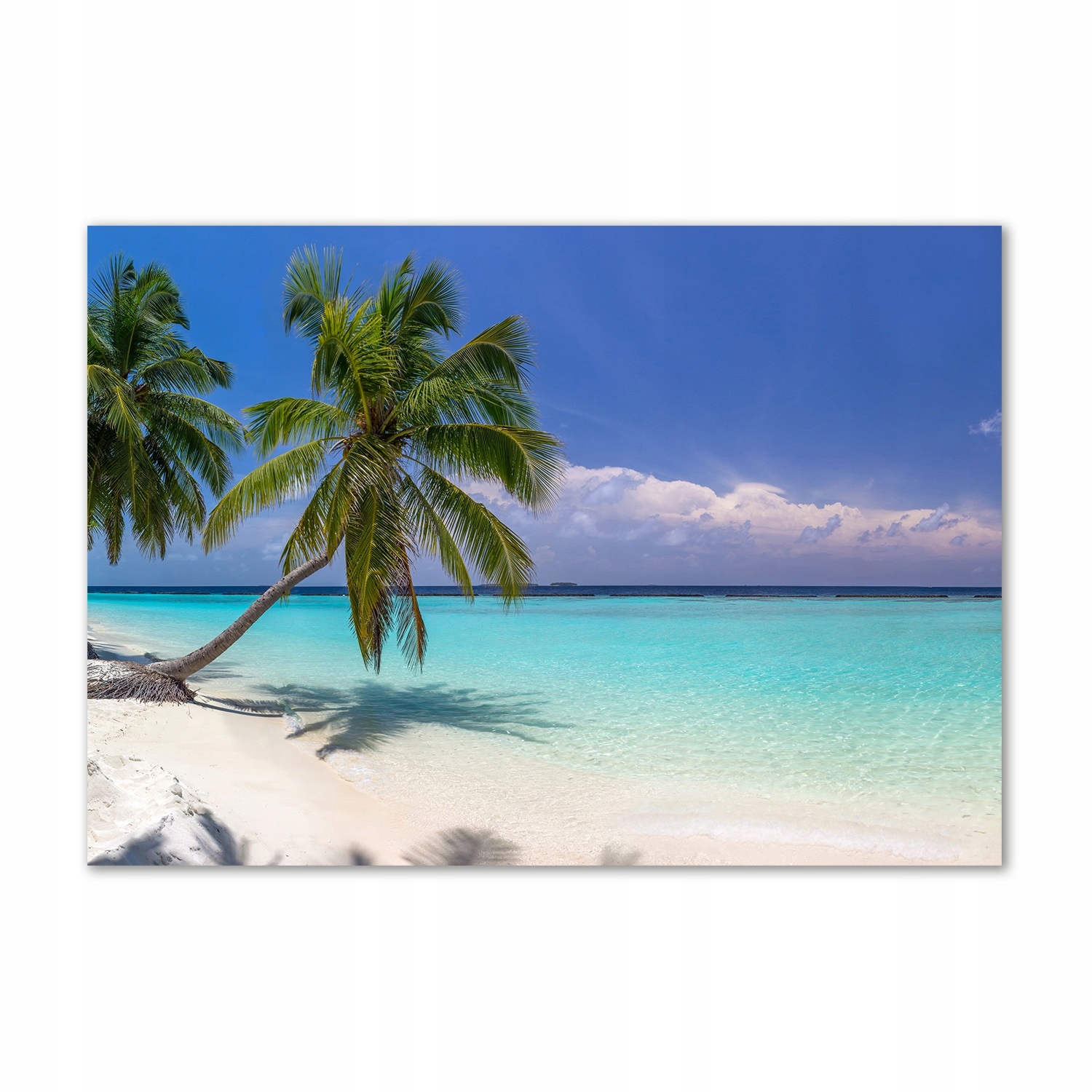 

Foto obraz szkło hartowane Panorama plaży 100x70