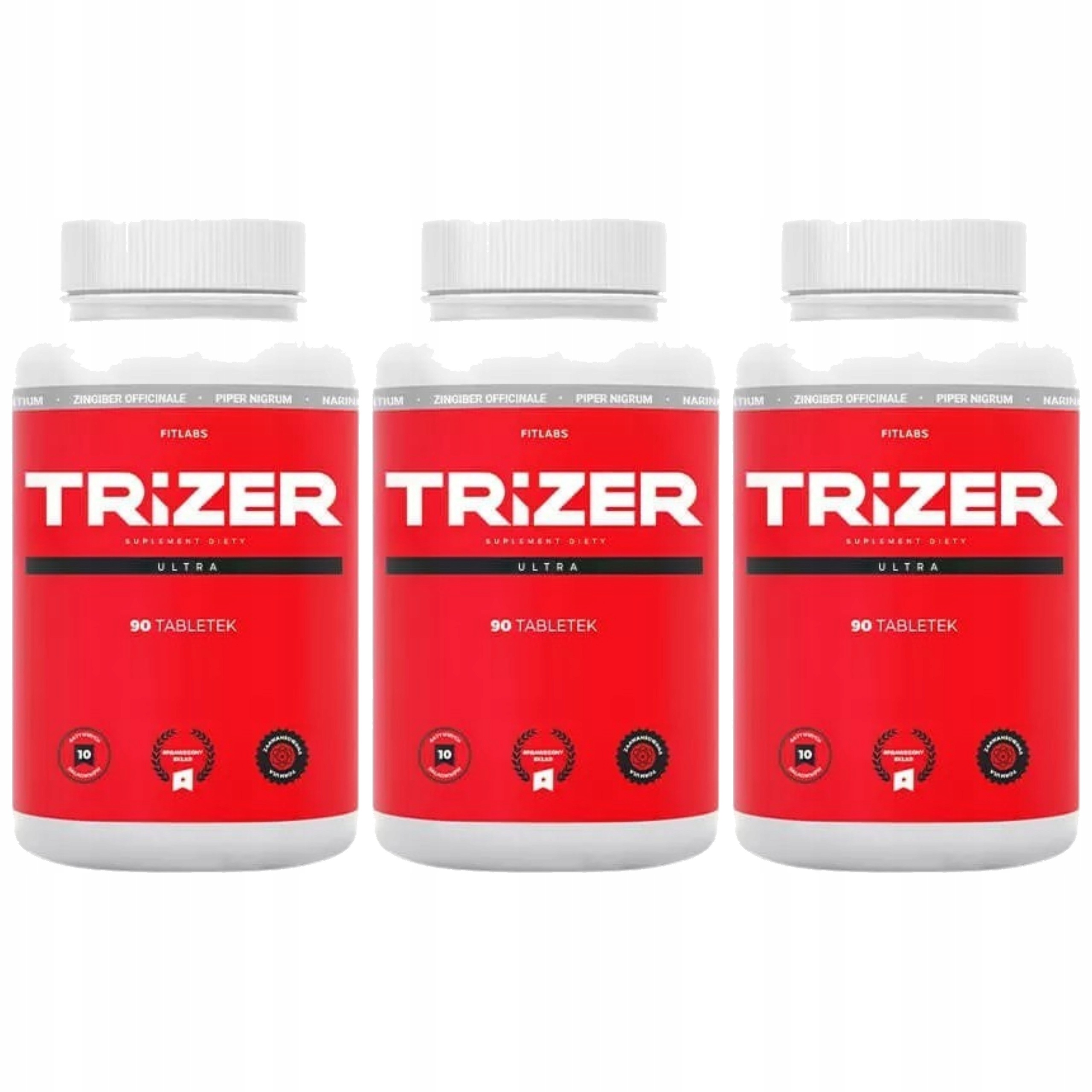 3x Spalovač tuků Trizer Ultra 90 tabs termogenní redukce hmotnosti Fitlab