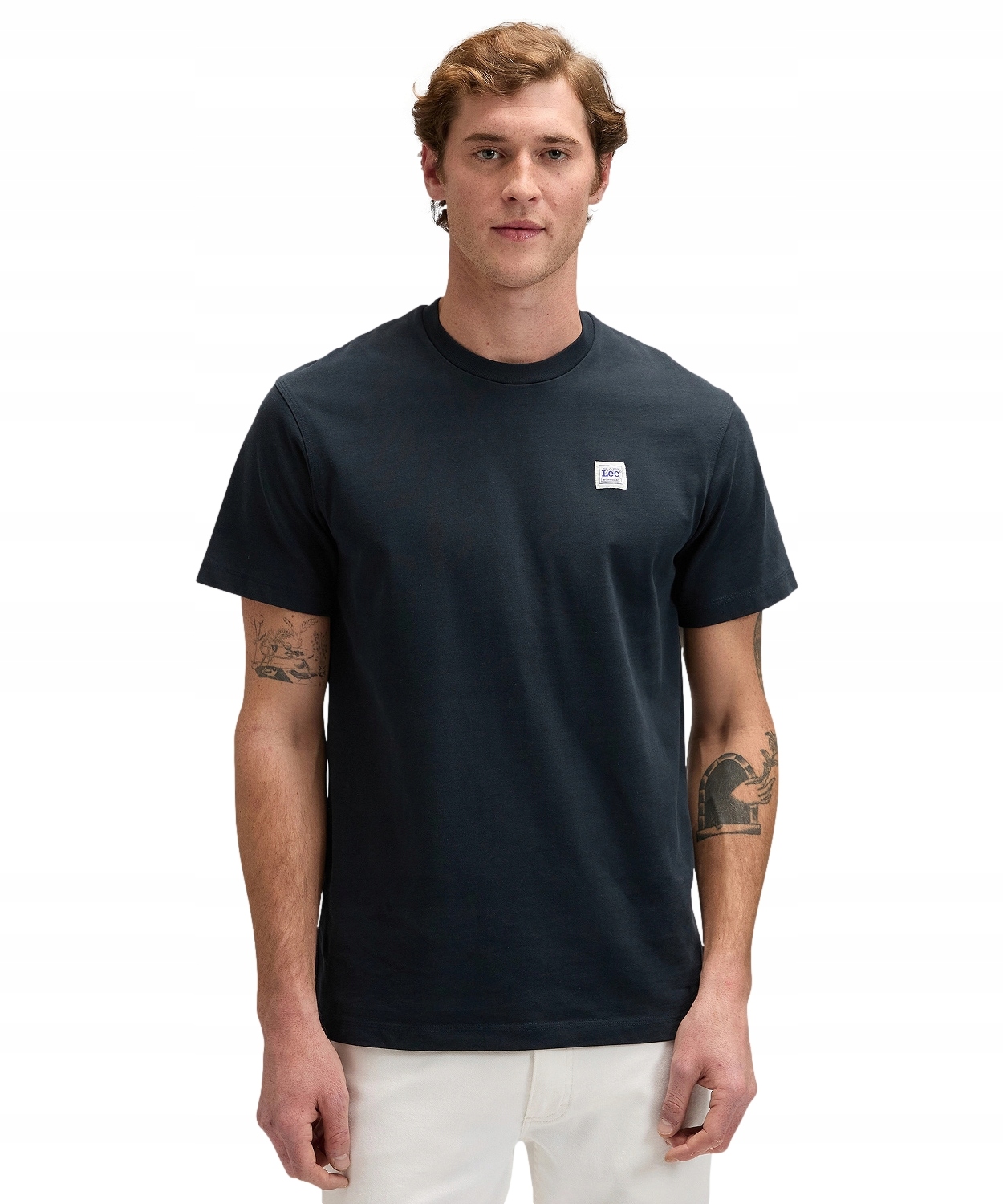 Tričko Lee Ww Tee 112376608 Rebel Navy L