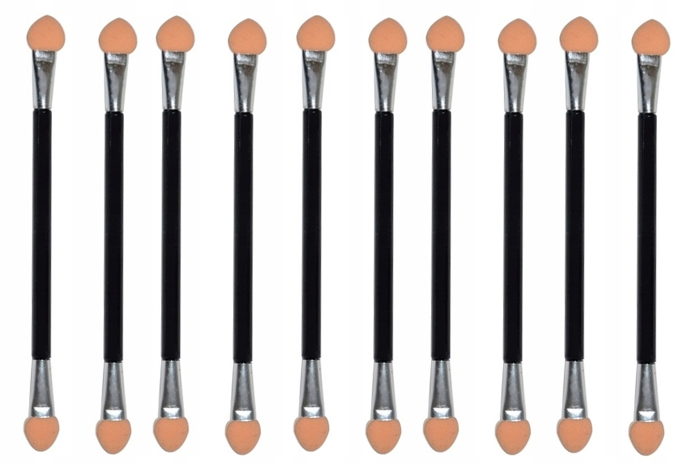 APLIKATOR PACYNKA DWUSTRONNA DO PYŁKÓW CIENI 10 szt