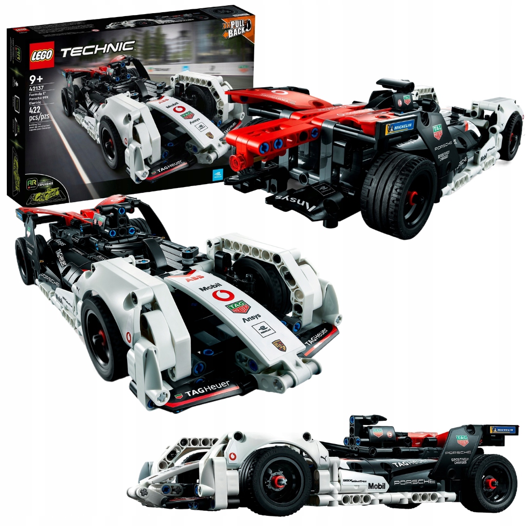Lego Technic 42137 Závodní automobil Formula E Porsche 99X Sportovní auto