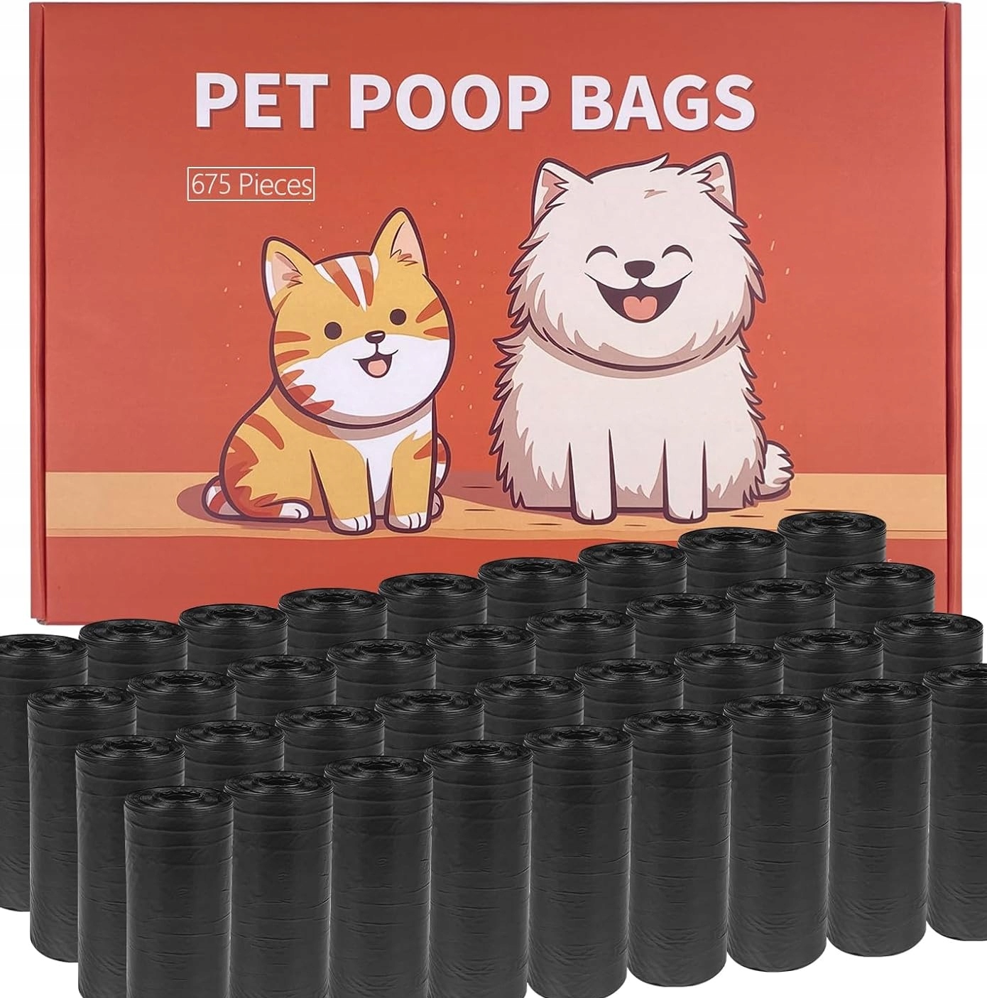 Levně Sáčky Na Psí Exkrementy 675 Kusů Pro Psy Ekologické Silné A Vzduchotěsné