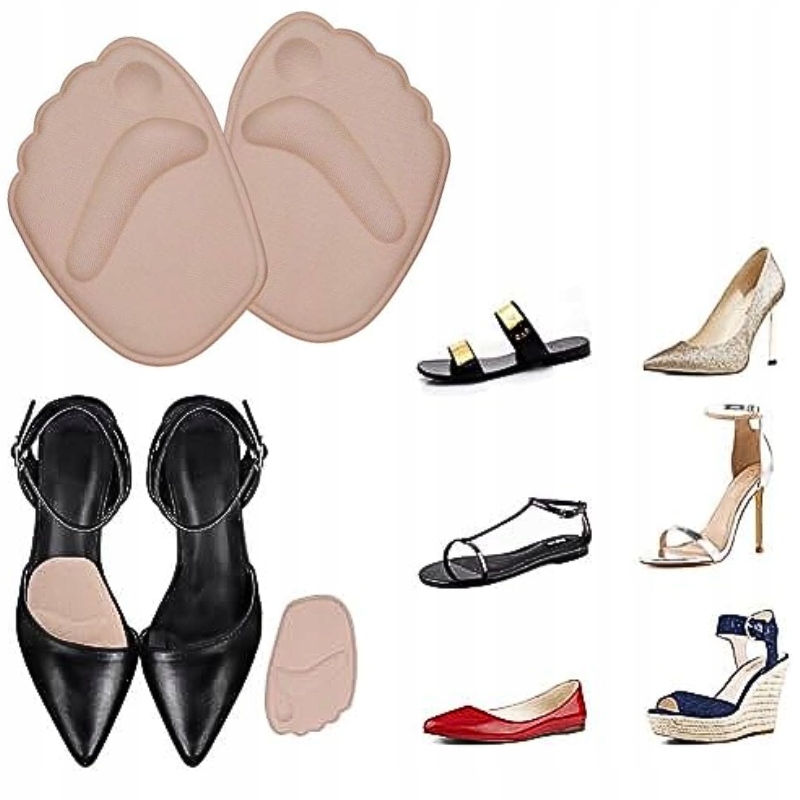 WKŁADKI PODKŁADKI OPASKI AMORTYZUJĄCE ŚRÓDSTOPIE DO BUTÓW MIĘKKIE NA BÓL Cechy dodatkowe oddychające