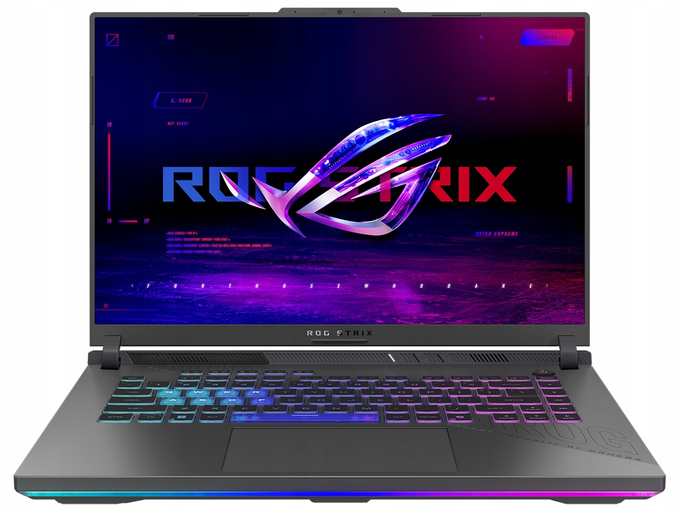 Asus Rog Strix G16 Ryzen 9 8940HX Fhd+ 165Hz 28GB 1000SSD RTX5070Ti Dlss 4