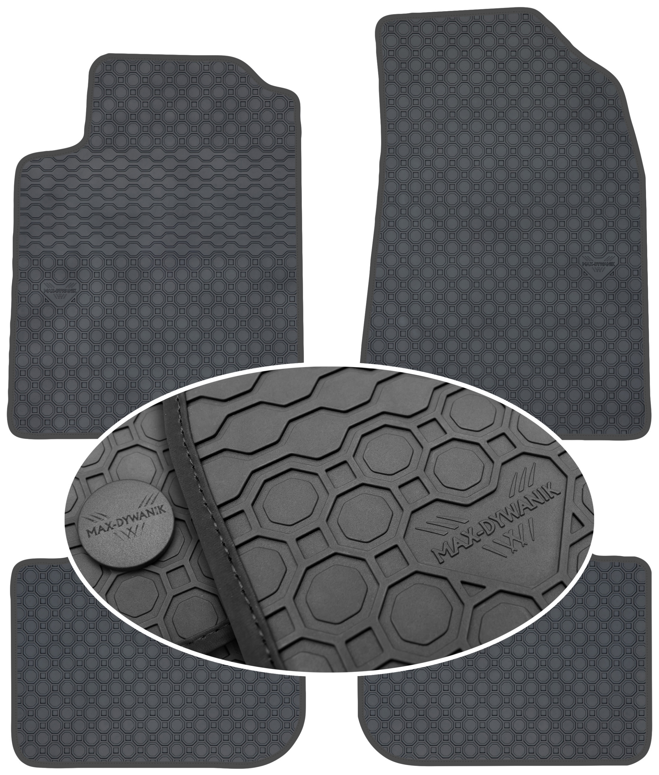 Lancia Delta 2008-2014 Koberce Čierne