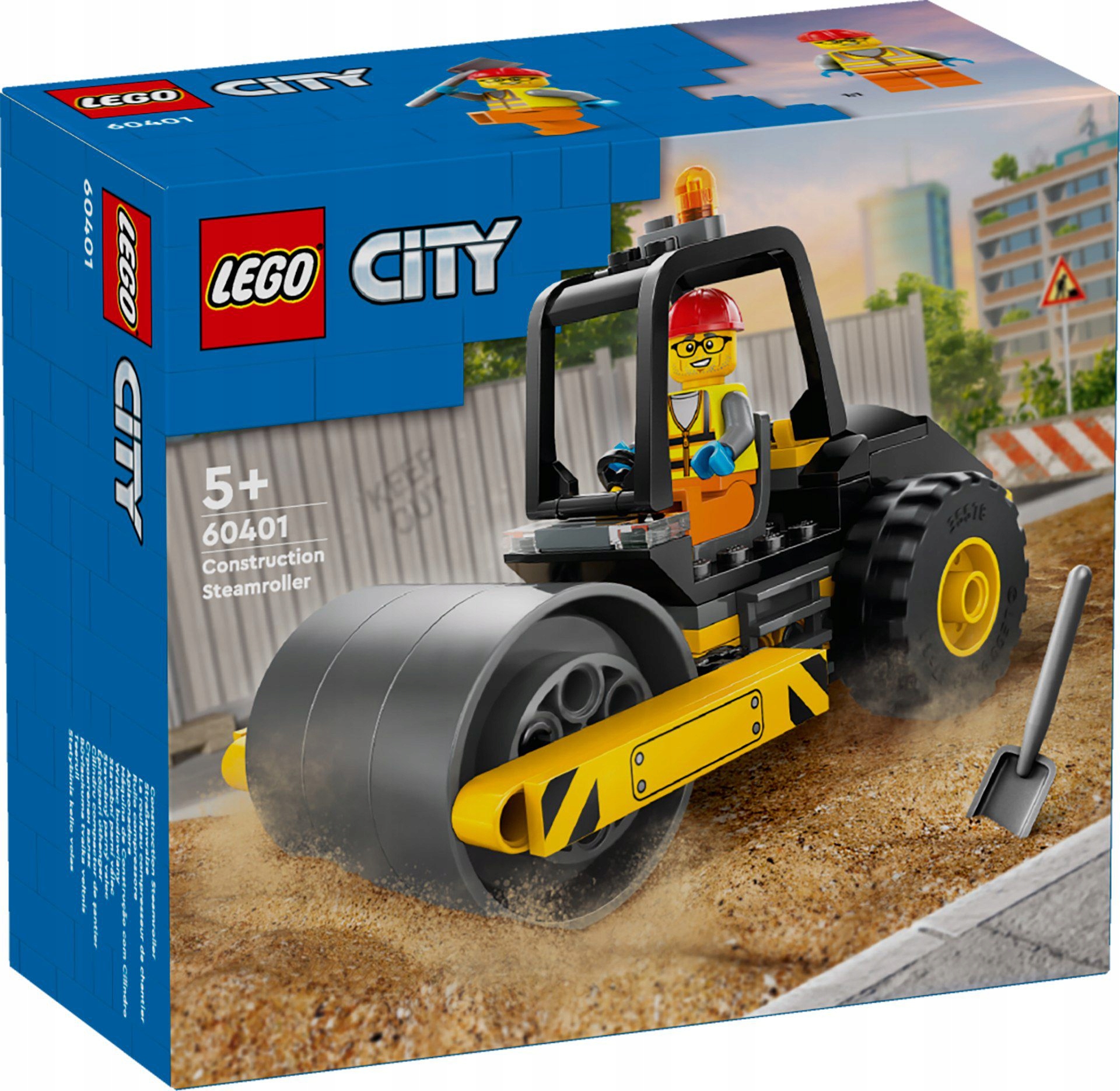 LEGO City 60401 Walec budowlany