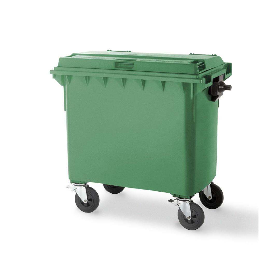 SEGREC Zestaw 3 Kosze 660L Premium (Na Papier, Szkło, Plastik/Metal) Marka Segrec