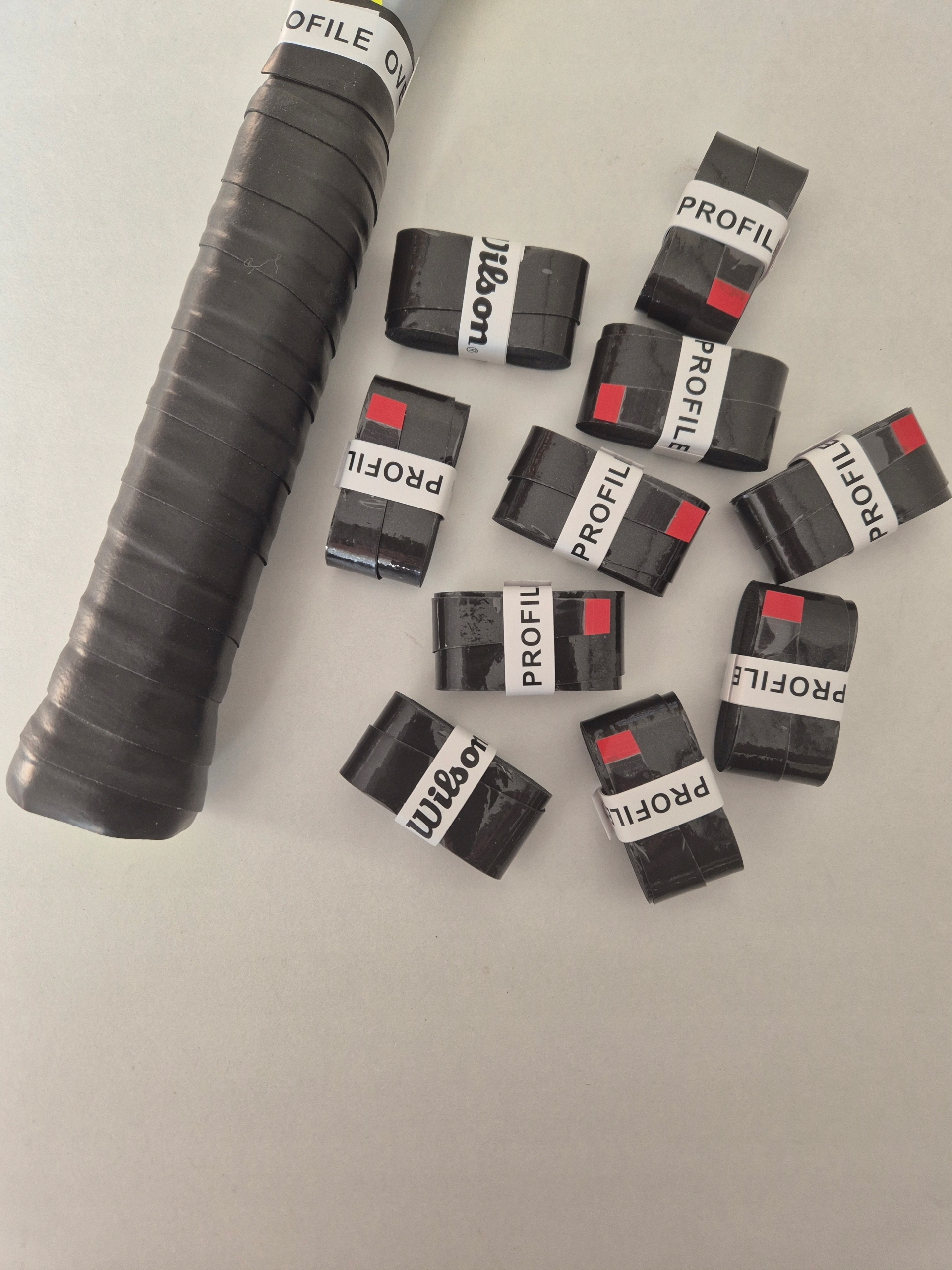 Wilson Overgrip owijka tenisowa czarna 15 sztuk