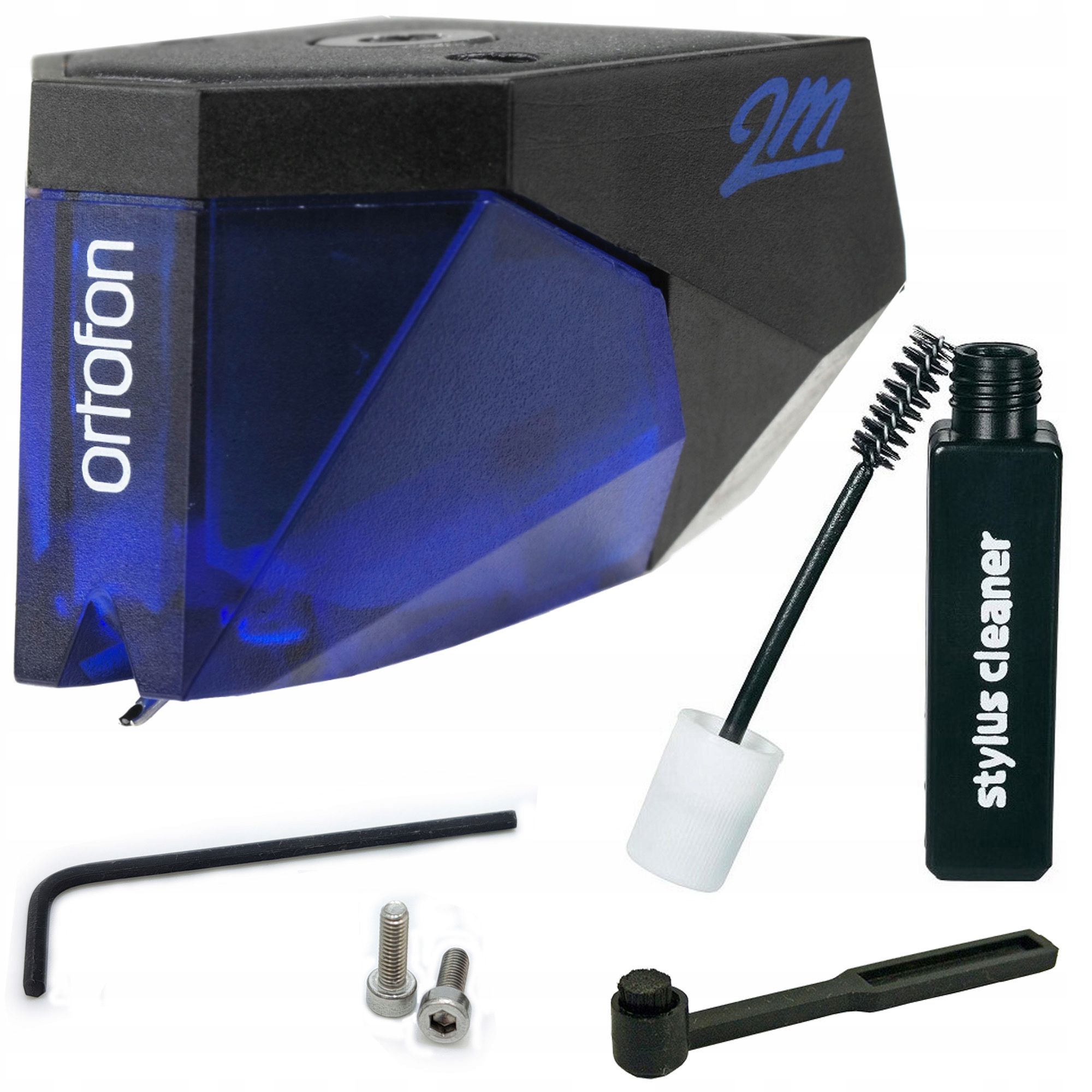 Ortofon 2M-Blue Gramofonová vložka Příslušenství Pro Péči O Jehly