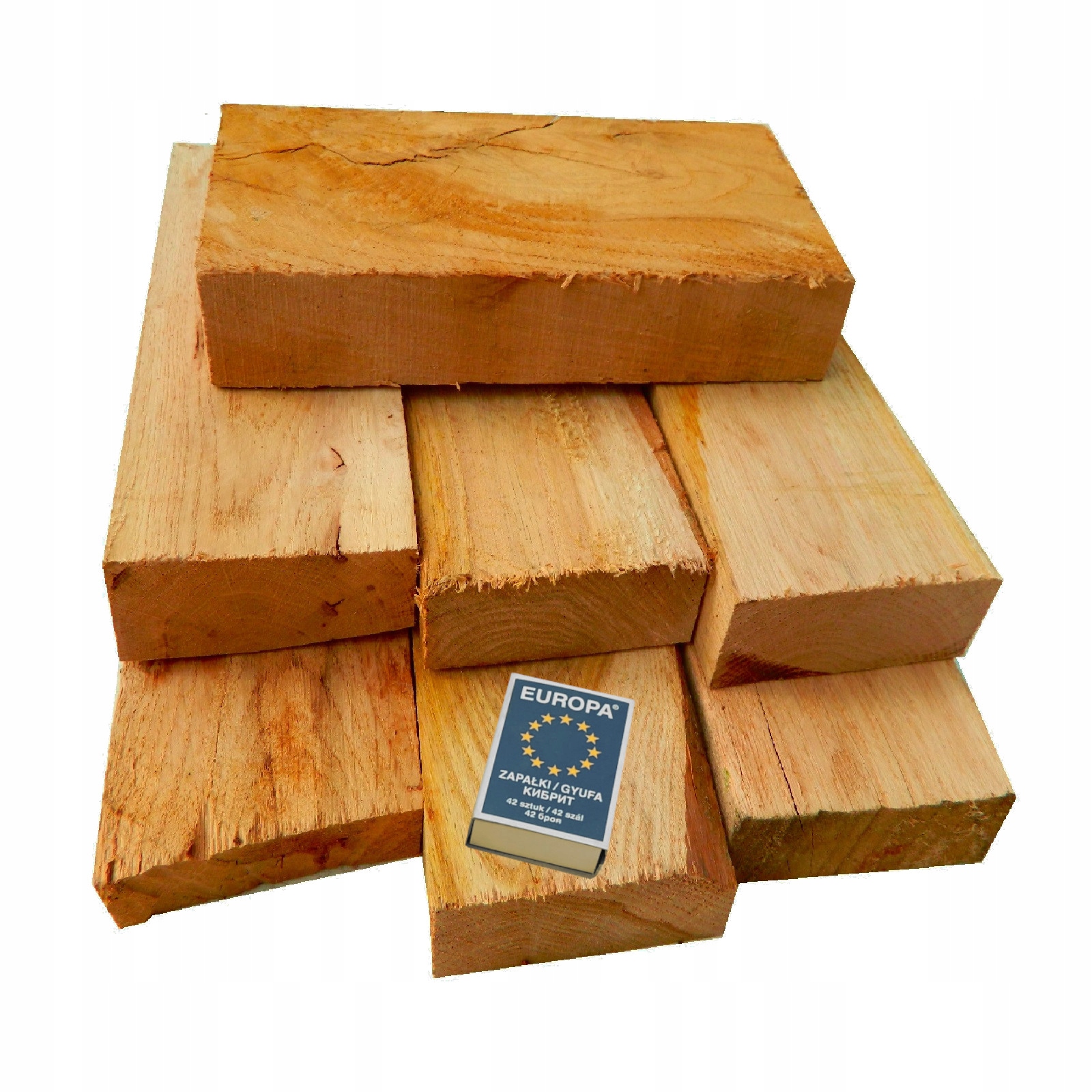 Kostka bez kory 35dm3 Drewno Kominkowe Fryza Dąb Opał KBK-18kg Transwood Kod producenta KBK18KG