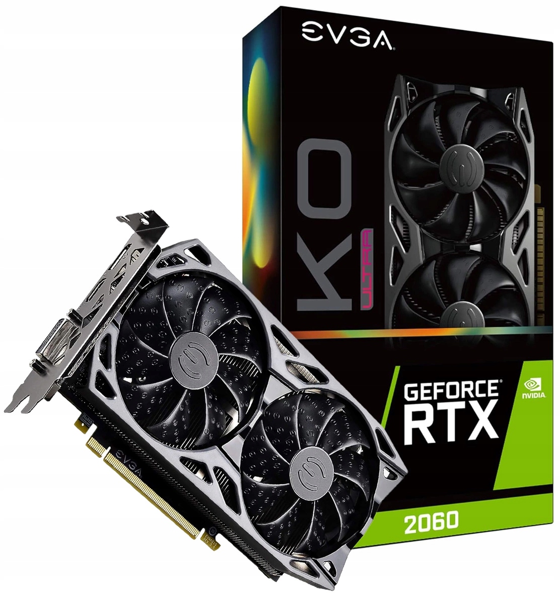Grafická karta Evga GeForce Rtx 2060 Ko Ultra 6GB GDDR6 192-bit