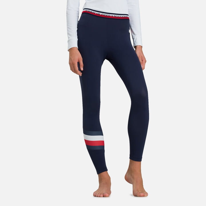Dámské Legíny Tommy Hilfiger x Rossignol W Tights 21/22 Sky Captain Xs