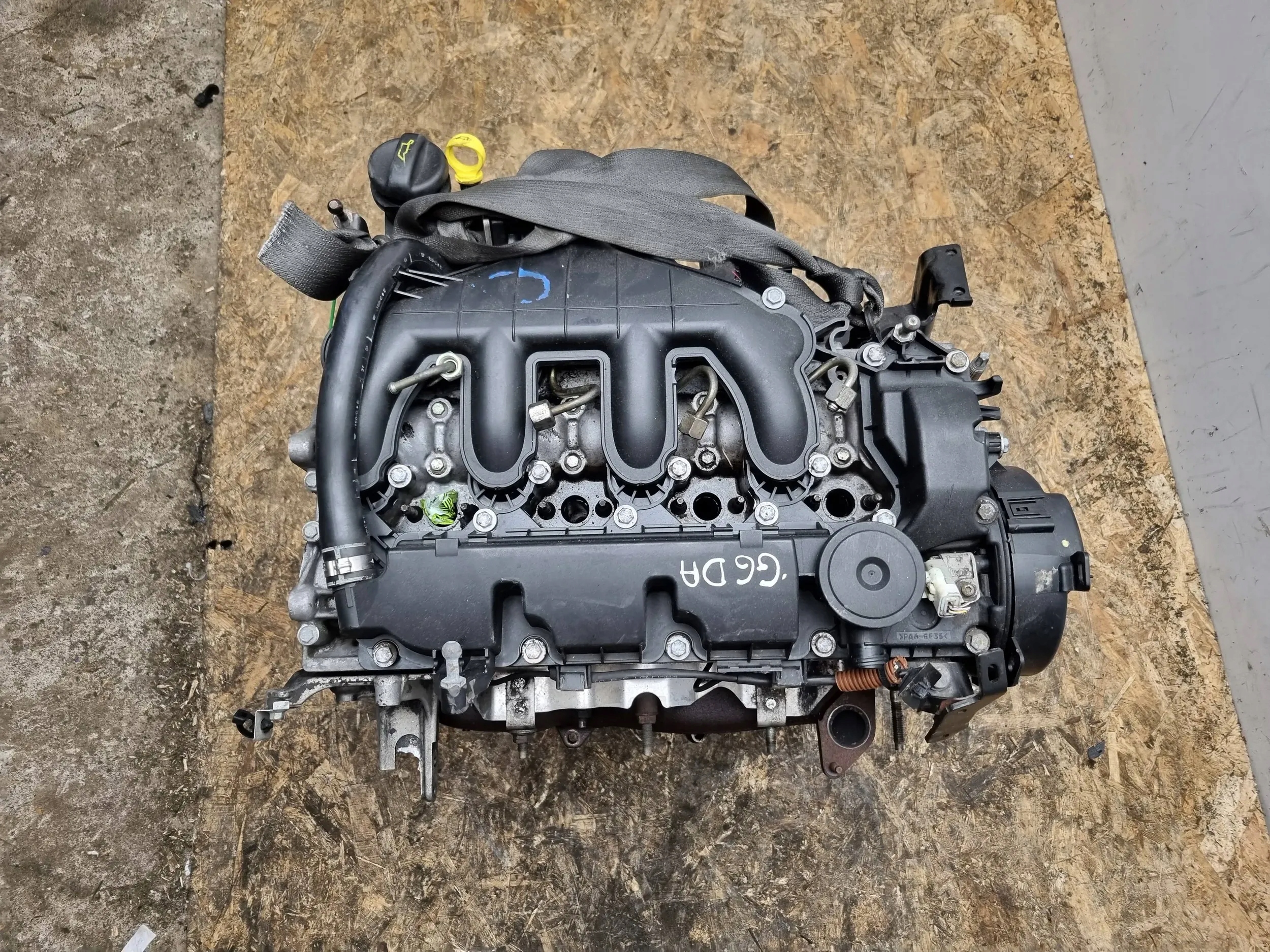 engine G6DA FORD C-MAX MK1 GALAXY MK3 MONDEO MK4 2.0TDCI 136KM unprotected pillar