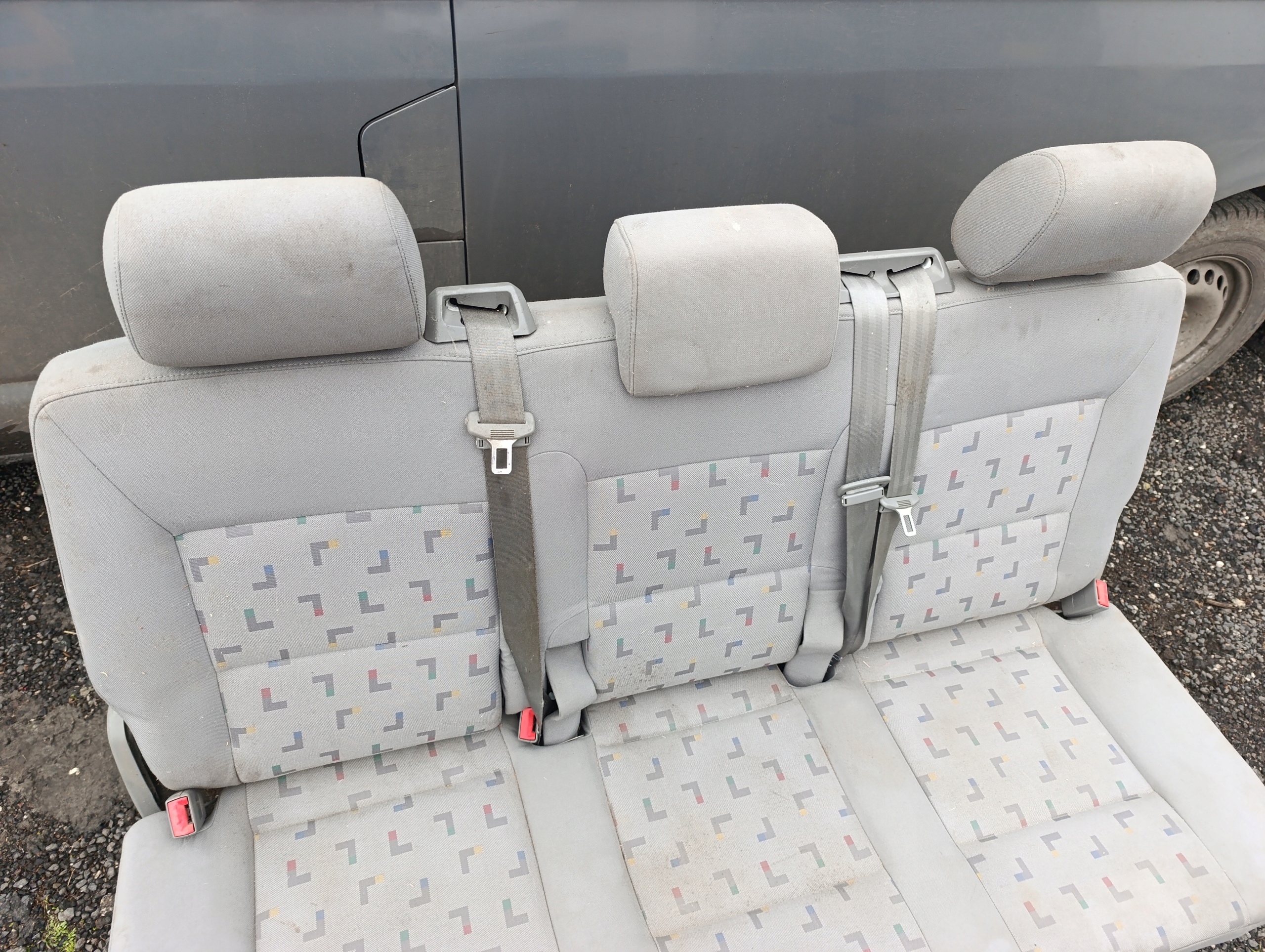 VW T5 T5 LIFT T6 MULTIVAN Sitz Sitz TROJKA LAWKA Sitz TRZYOSOBOWE