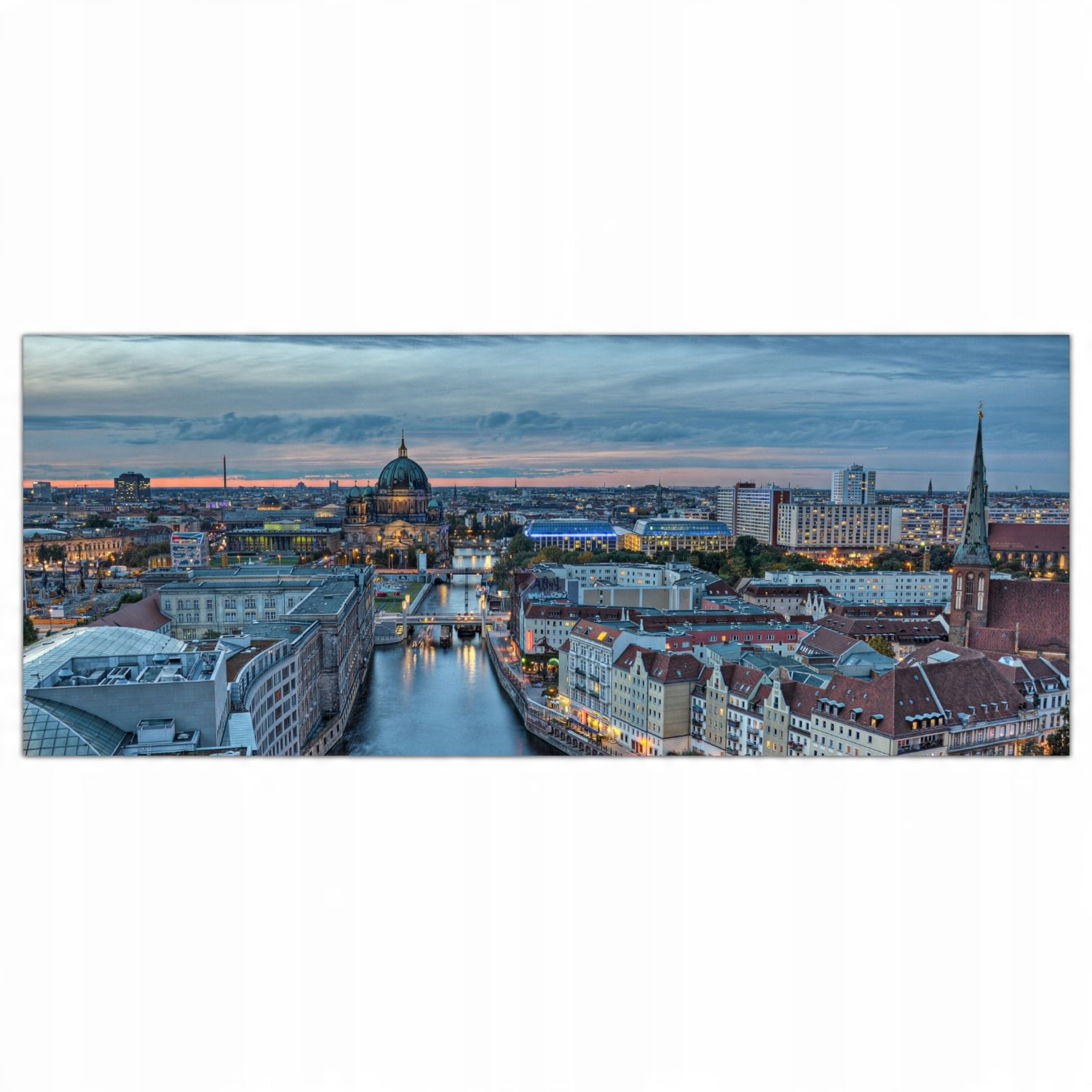 

Obraz na szkle Foto Berlin Miasto Krajobraz 125x50