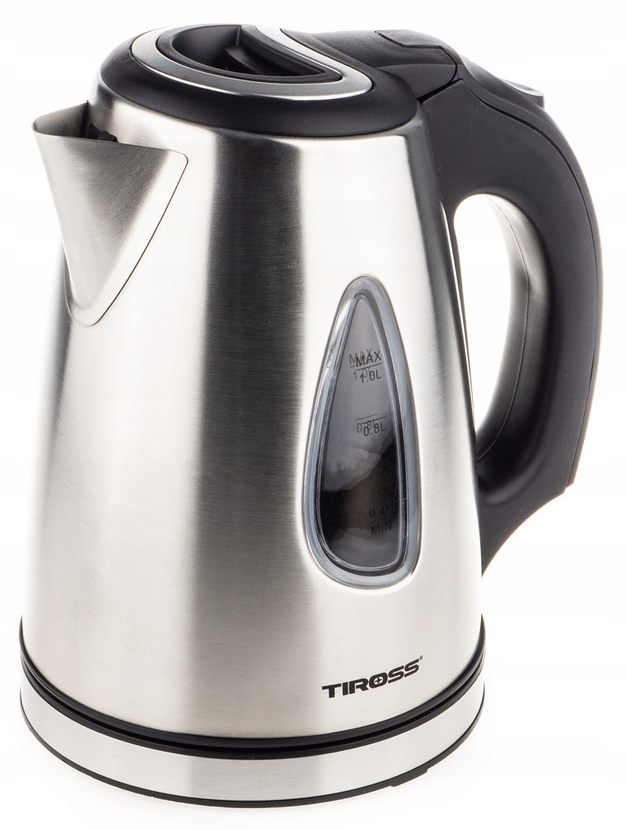 ELEKTRYCZNY CZAJNIK PODŚWIETLANY 1L STAL TIROSS