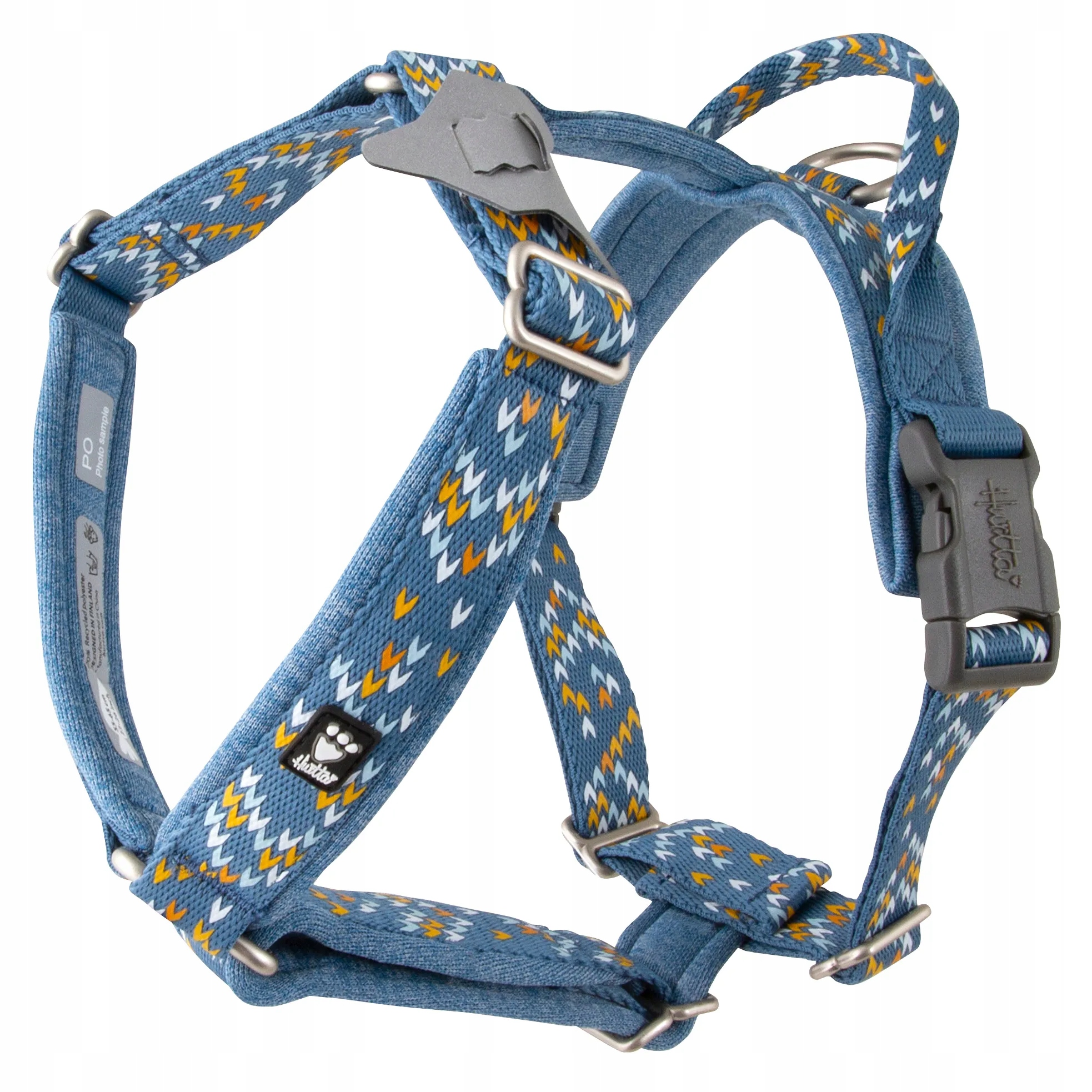 Hurtta Razzle-Dazzle Y-Harness Bilberry szelki typu guard dla psa 80-100cm