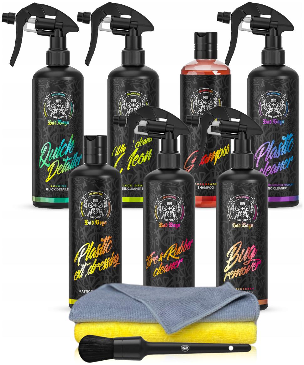 RR Customs RRC Bad Boys Zestaw Kosmetyków Do Auta Detailing Na Prezent