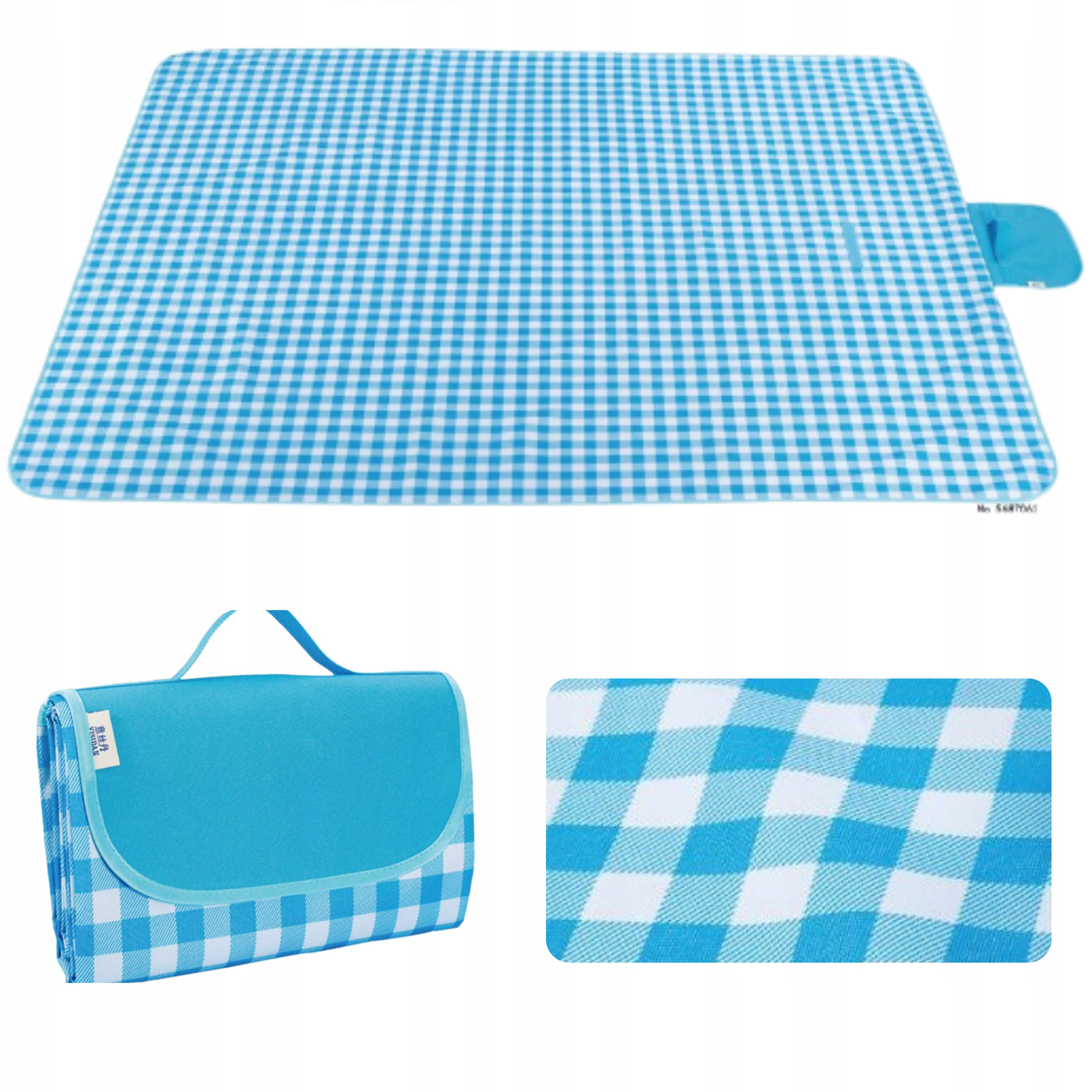 

Mata Plażowa Koc Piknikowy Piasko Wodoodporny XXL