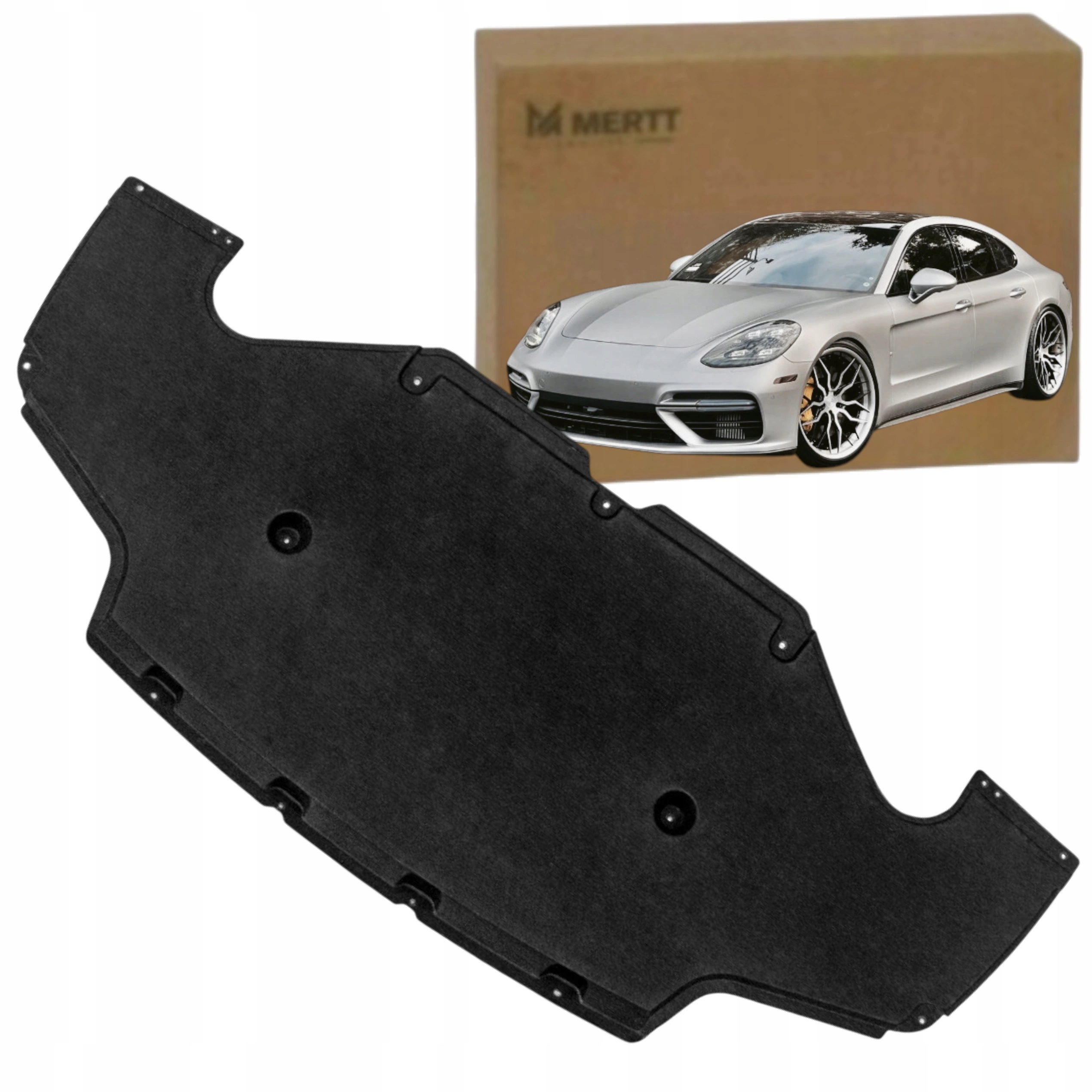 Spodní Kryt nárazníku Zadní Porsche Panamera II 971 2016r- 971825505A