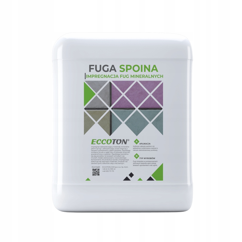 Impregnacja profesjonalna spoin Fuga Spoina 1L
