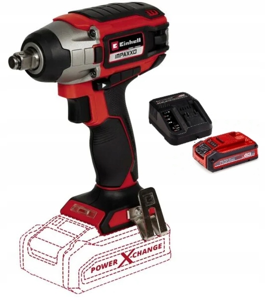Einhell Rázový Uťahovák Impaxxo 18/230 Sada 3,0AH Akumulátor