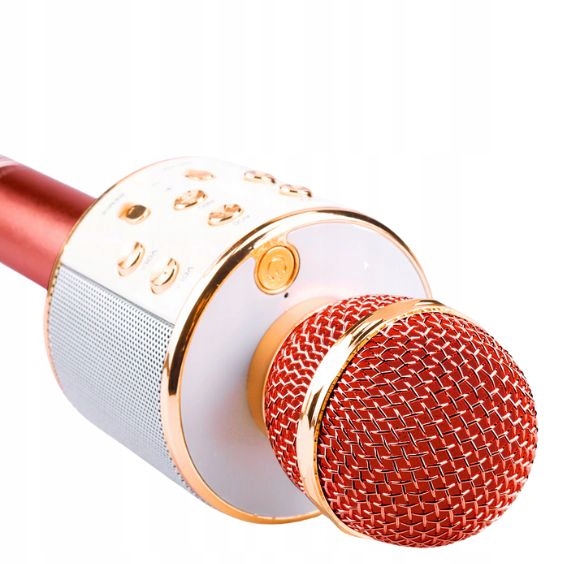MIKROFON BEZPRZEWODOWY KARAOKE GŁOŚNIK BLUETOOTH Marka inna