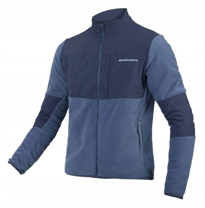 Ciepła bluza na jesień Endura Hummvee Full Zip Fleece XL Niebieski