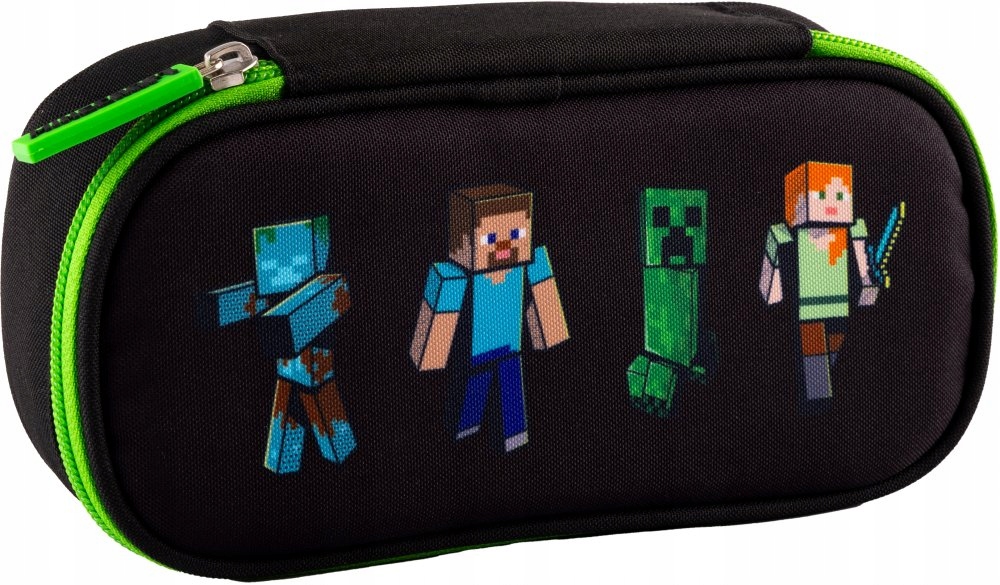 PIÓRNIK SASZETKA MINECRAFT STEVE CREEPER ASTRA