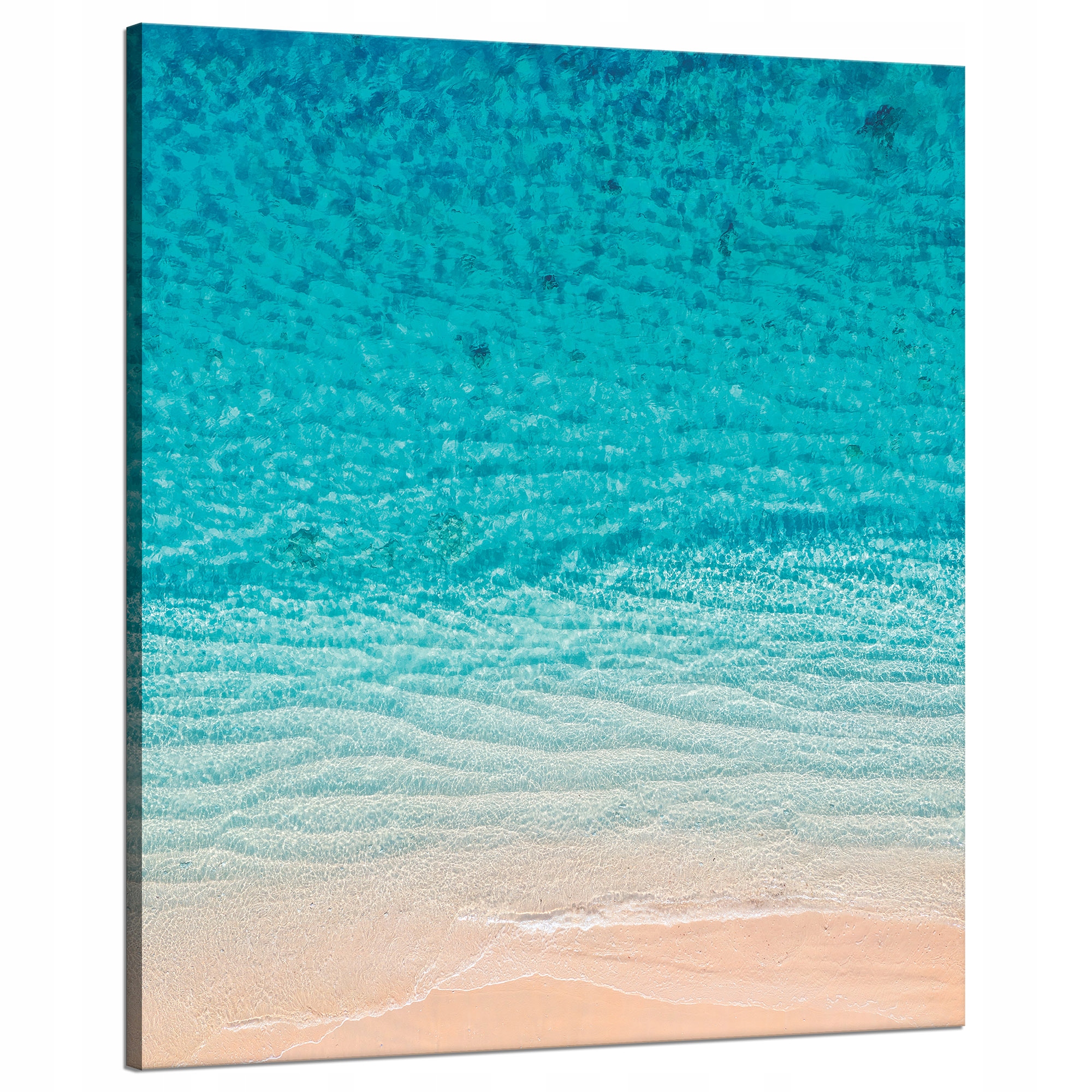 Obraz na plátně Světlo Voda Vlny Moře 80x100 cm Ideální jako dárek