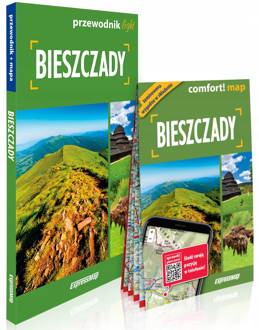 

Bieszczady light: przewodnik mapa ExpressMap