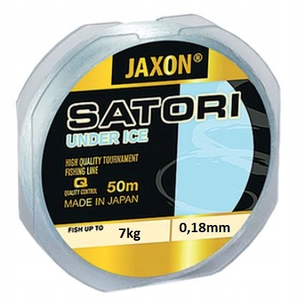 0,18mm 50m Żyłka Under Ice Satori Jaxon Podlodowa