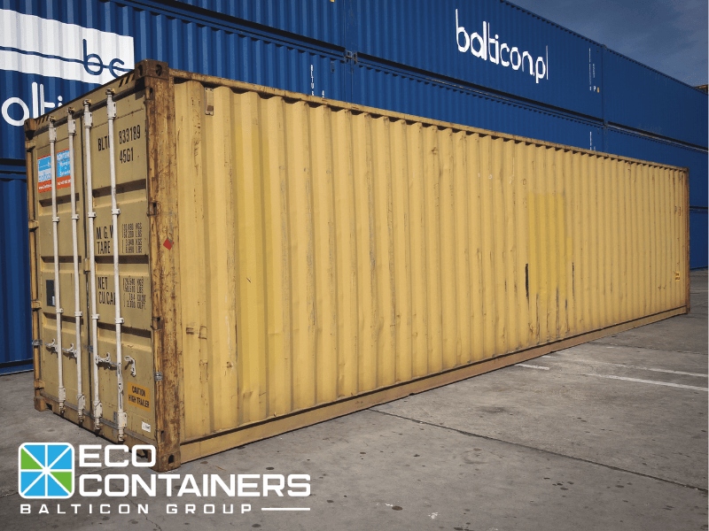 Kontener morski 40DC magazyn używany
