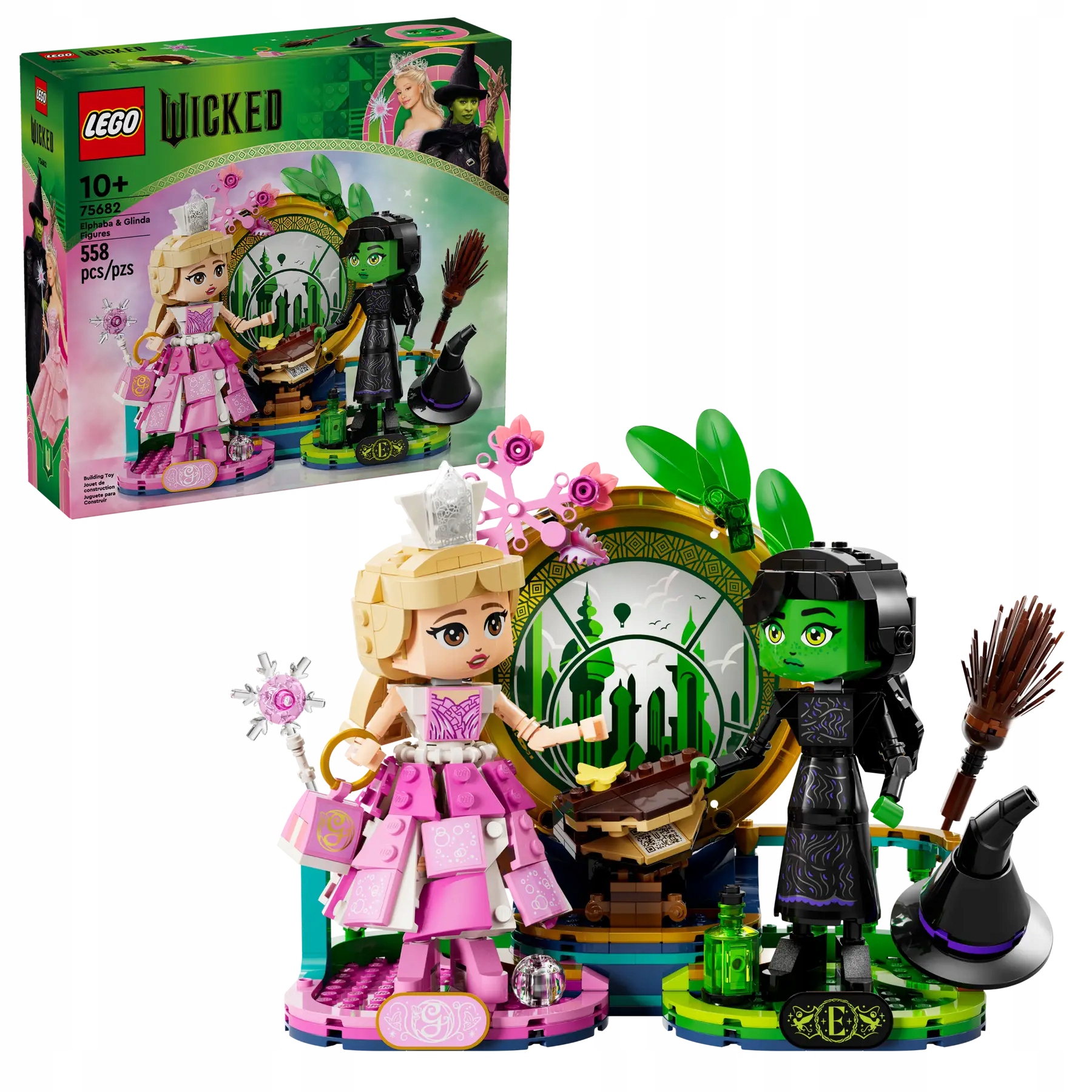 Lego Wicked 75682 Figurky Elphaby a Glindy